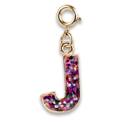 Charm Letra J Dourado