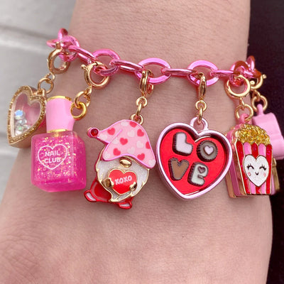 Pulseira de Corrente Pink