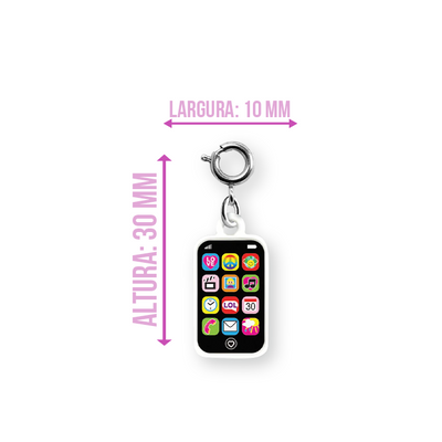 Charm Smartphone Prateado