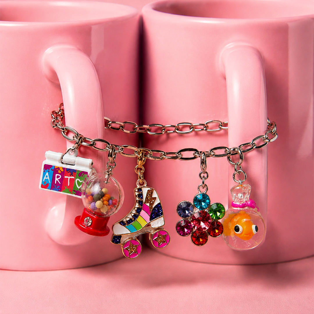 VAMOS CRIAR SUA PULSEIRA e/ou COLAR DE CHARMS!