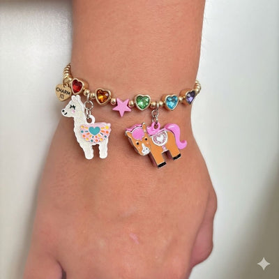 Fazendinha Encantada: Kit Lhama & Pônei Dourado ✨