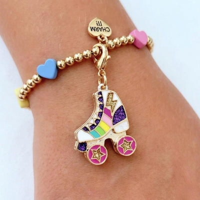 Deslize no Brilho: Kit Patinadora Arco-Íris ✨