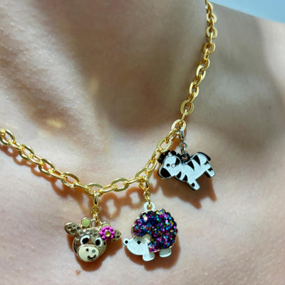 🦒 Aventura Dourada: Kit Mini Safari 🦓