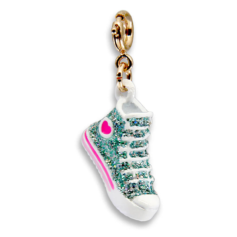 Charm Tenis Cano Alto Dourada