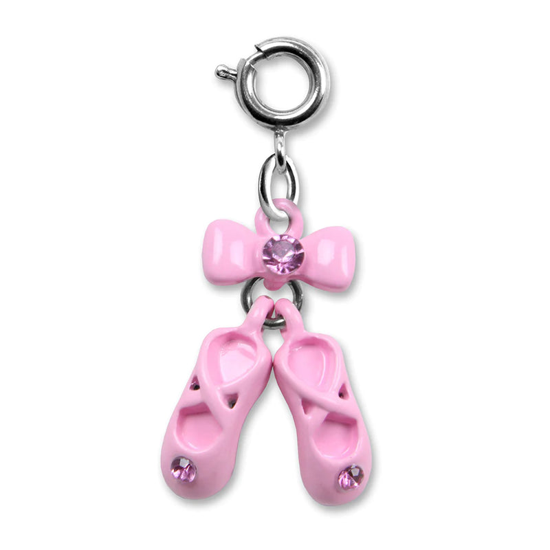 Charm Sapatilha de Ballet Prateado