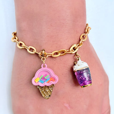 Brilho de Verão: Kit Smoothie & Sorvete Gold ☀️