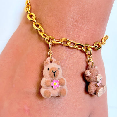 🧸 Abraço de Ouro: Kit Animais Peludinhos ✨